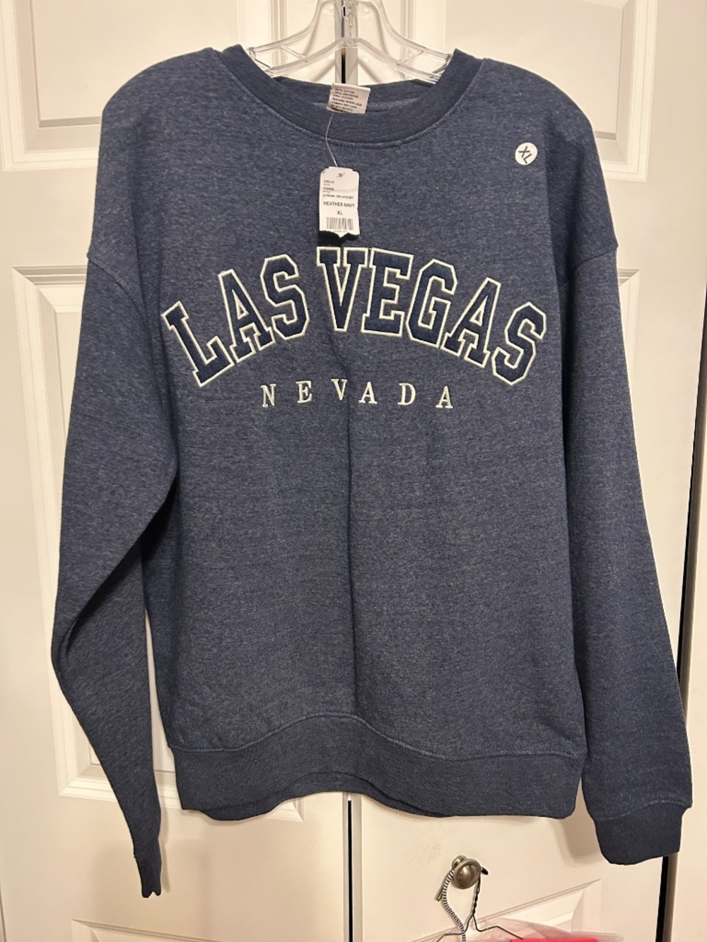 Crazy Apparel Las Vegas Nevada Souvenir Sweatshirt NWT Sz XL